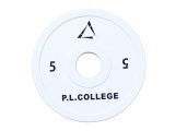 P.L..College スチールプレート5kg2枚